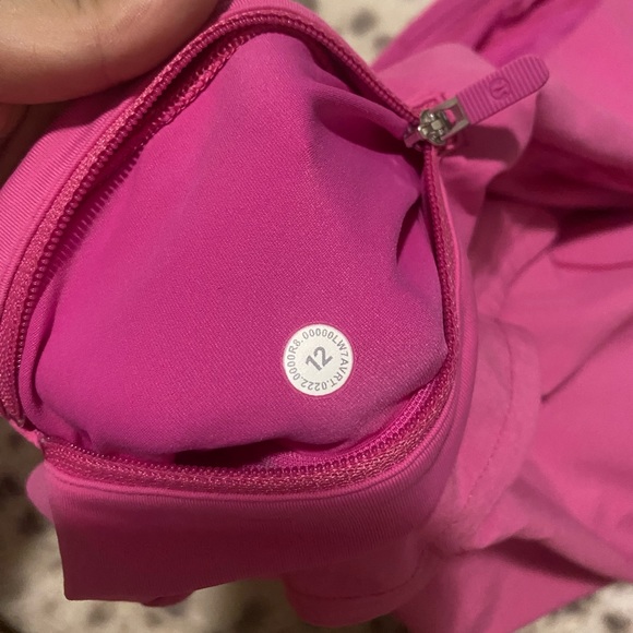 Sonic Pink lululemon speed up short - Picture 4 of 4